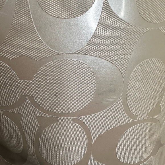 Coach Cream and Tan Women's signature Tote EUC - Picture 10 of 12